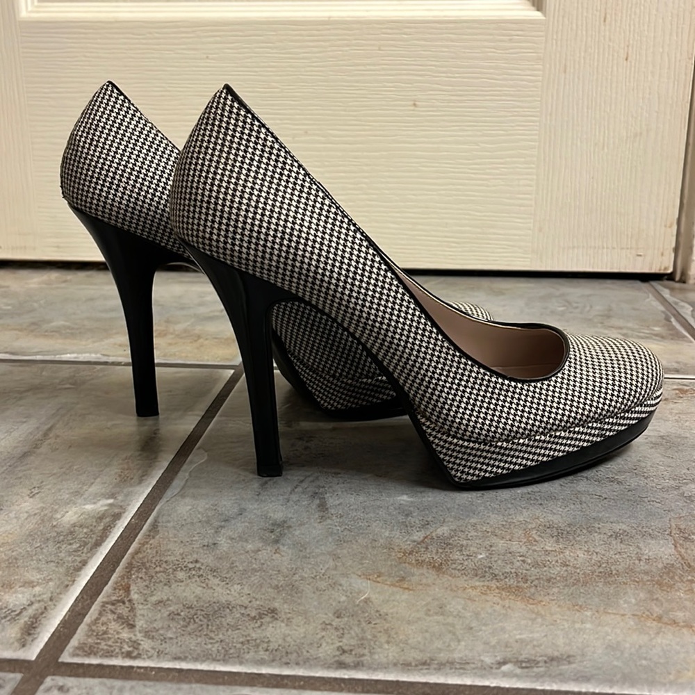 Gingham High Heels - Nine & Co.